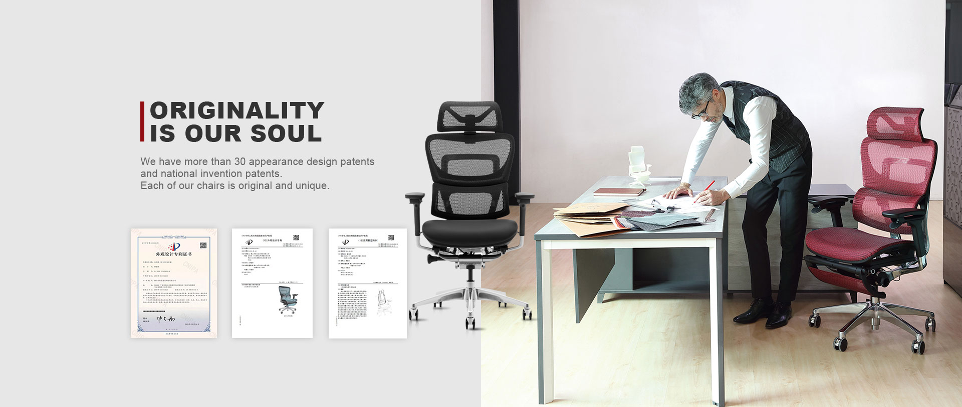 Executive Chairs with Footrest