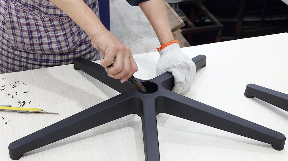 Plastic deburring