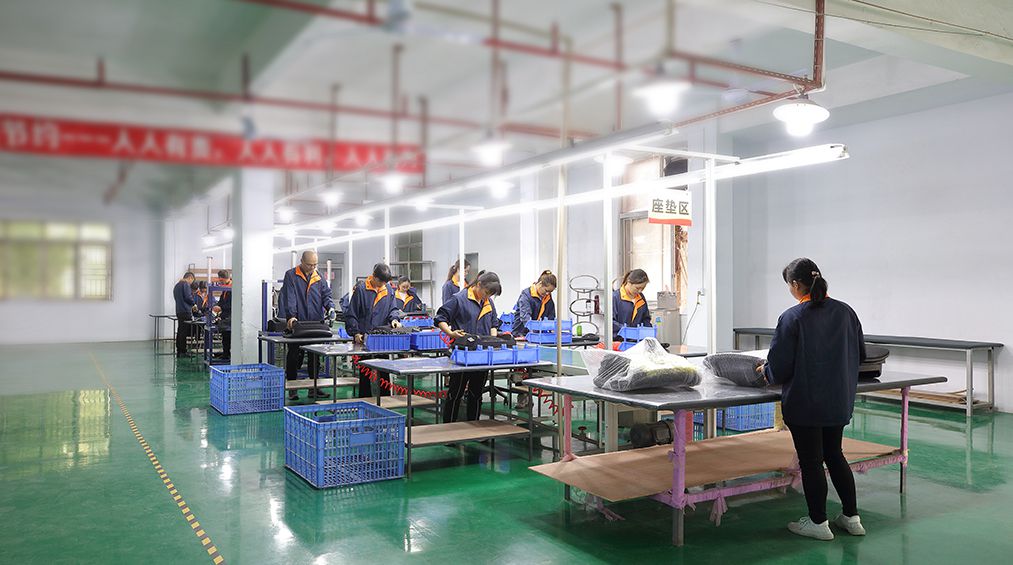 Seat assembling line
