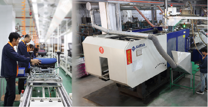 Our factory has more than 200 well-trained workers, 20,000 square meters of workshop, more than 10 automatic and semi-automatic production lines, with a monthly production capacity of 50,000 chairs.We are sure to meet your requirements for production capacity and delivery time.