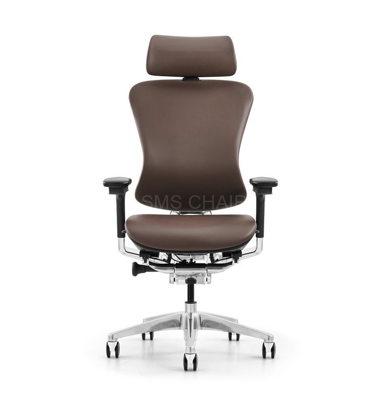 2022 New Ergonomic Booster Luxury Leather Office Boss Chair