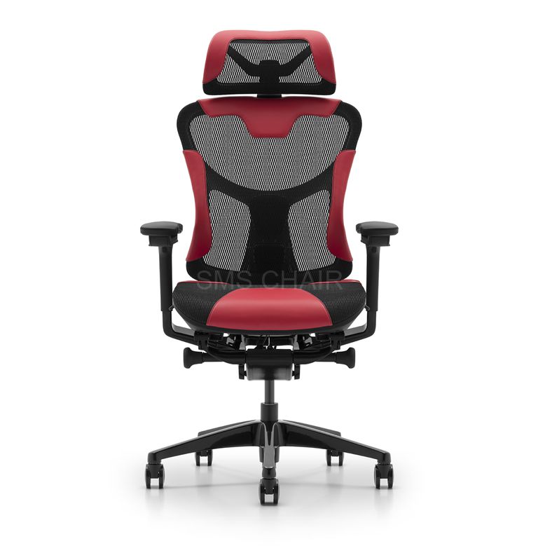 Hot Sale Leather Ergonomic Computer Office Chair With 2D Headrest