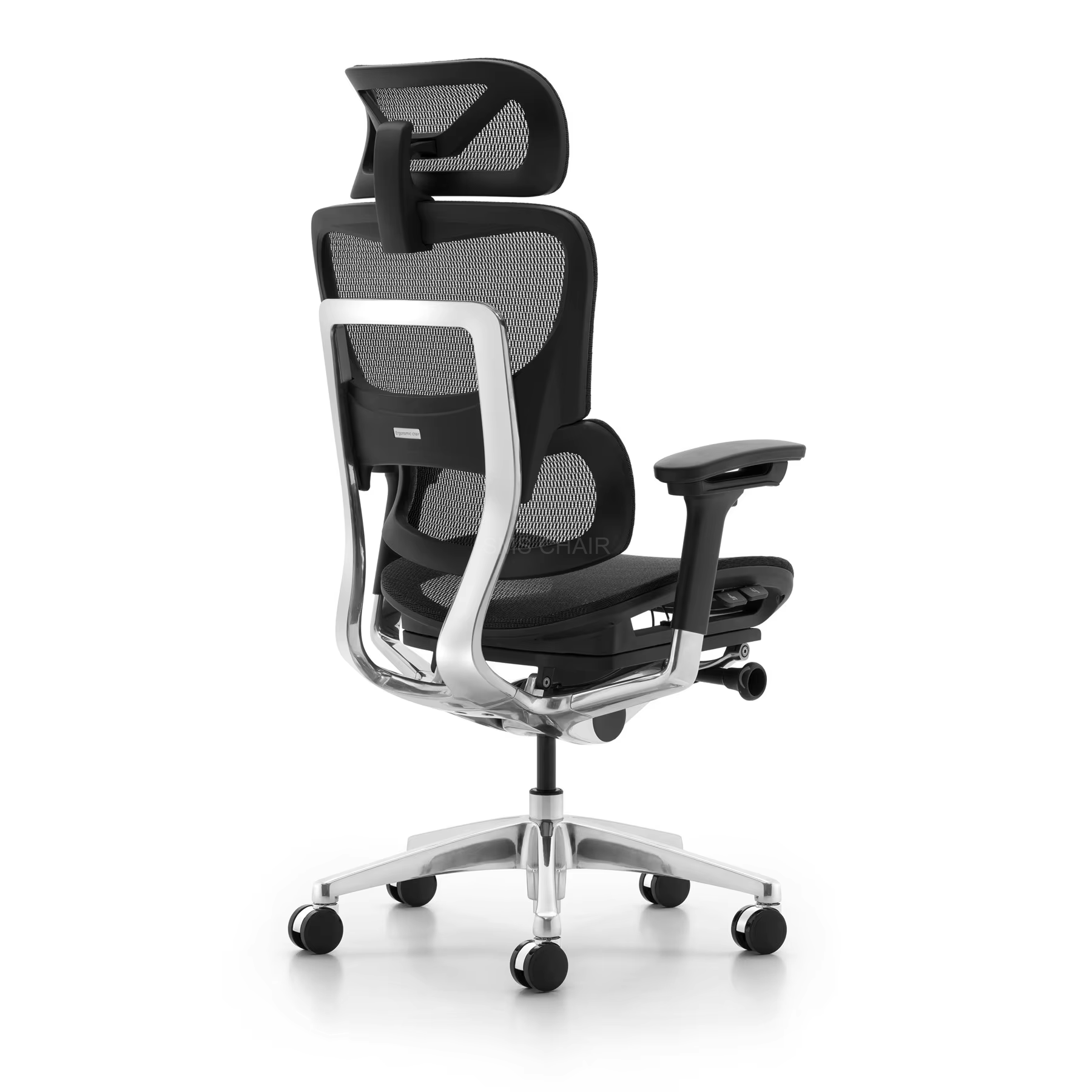 Office Furniture Leather Chair With Adjustable Double Lumbar Premium Ergonomic Executive Conference Office Chair
