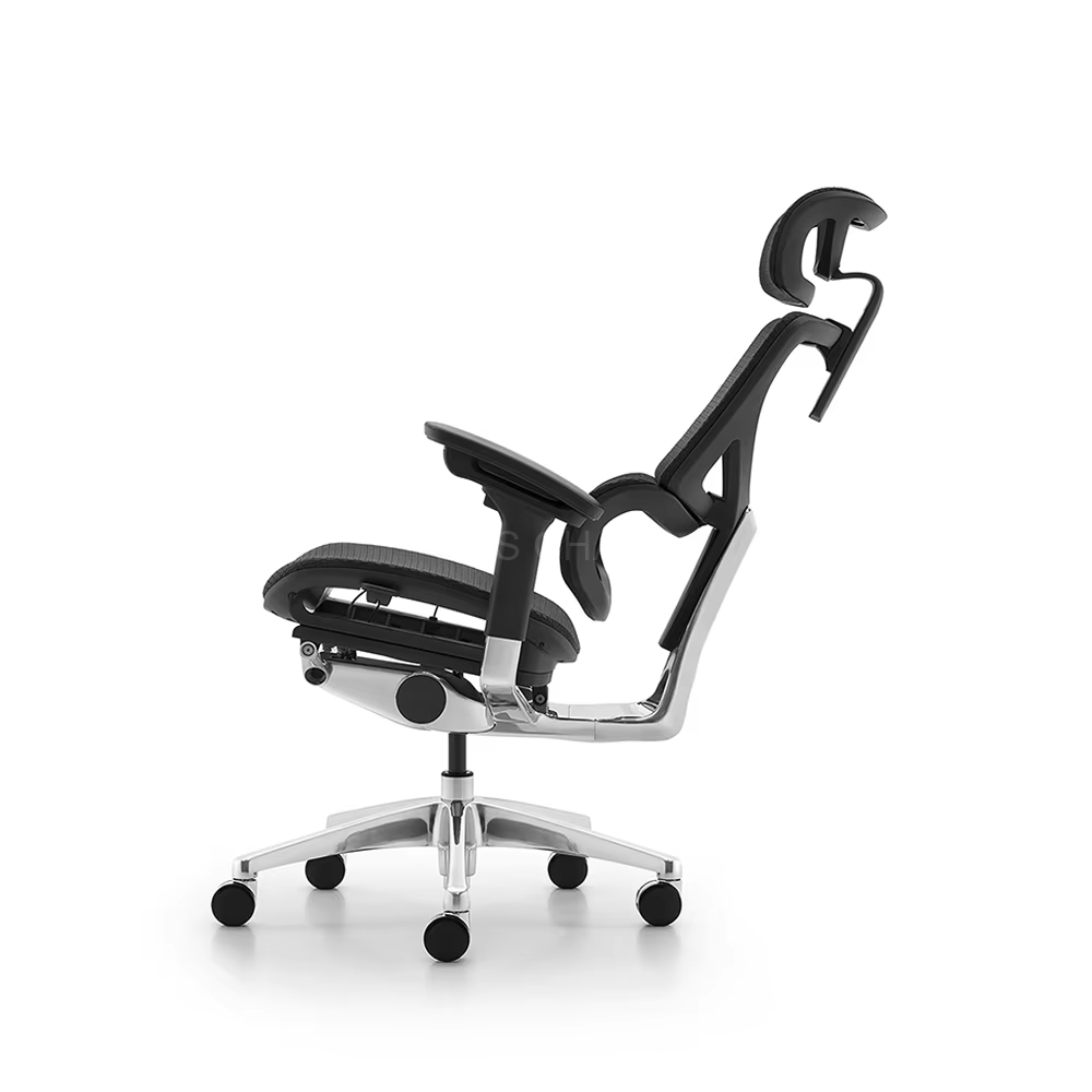 Luxury Modern Executive Ergonomic Office Chair High-Back Swivel Leather Chair