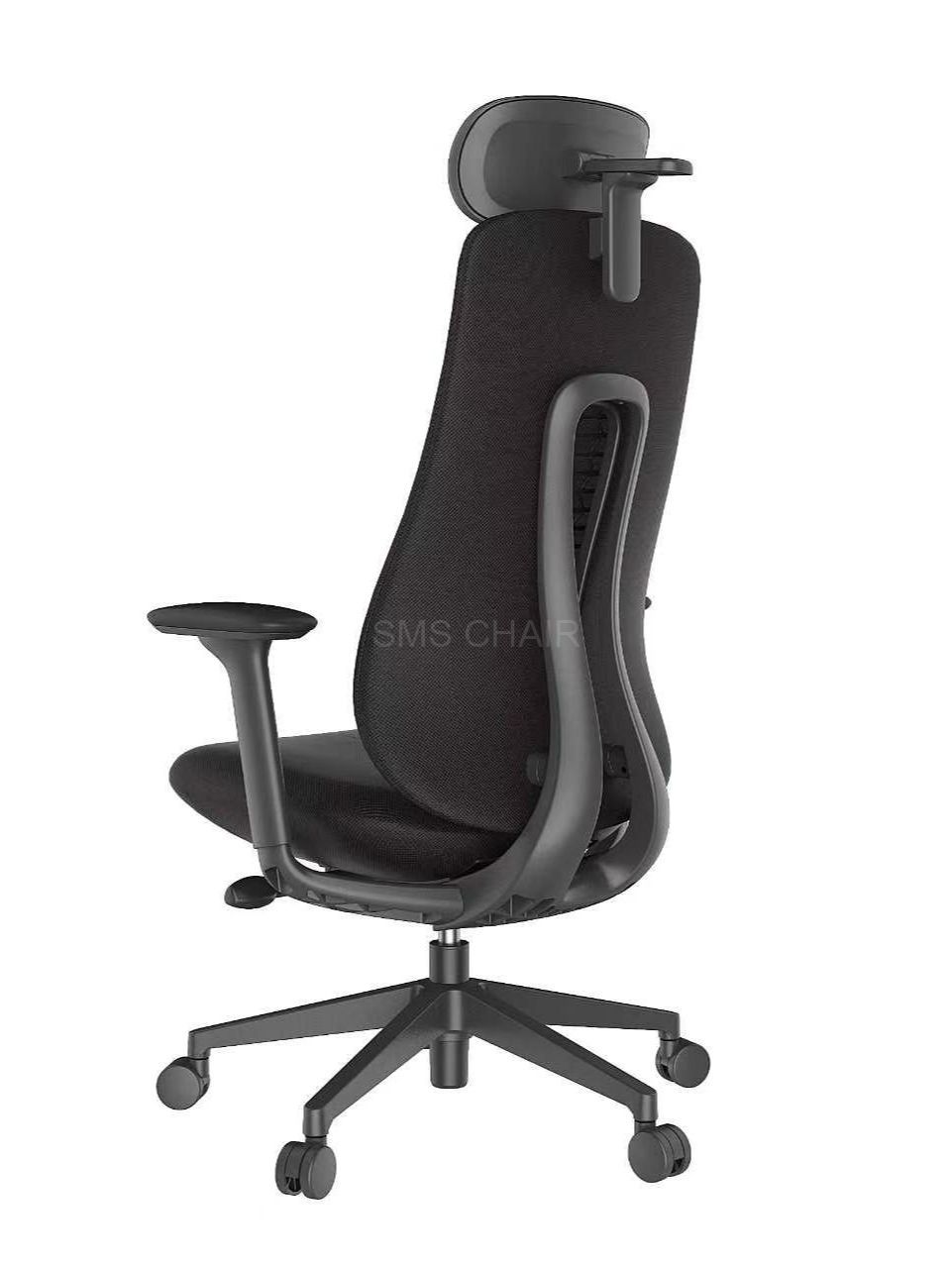 Executive Modern High Back Swivel Mesh Ergonomic Office Chair with Adjustable Lumbar Support