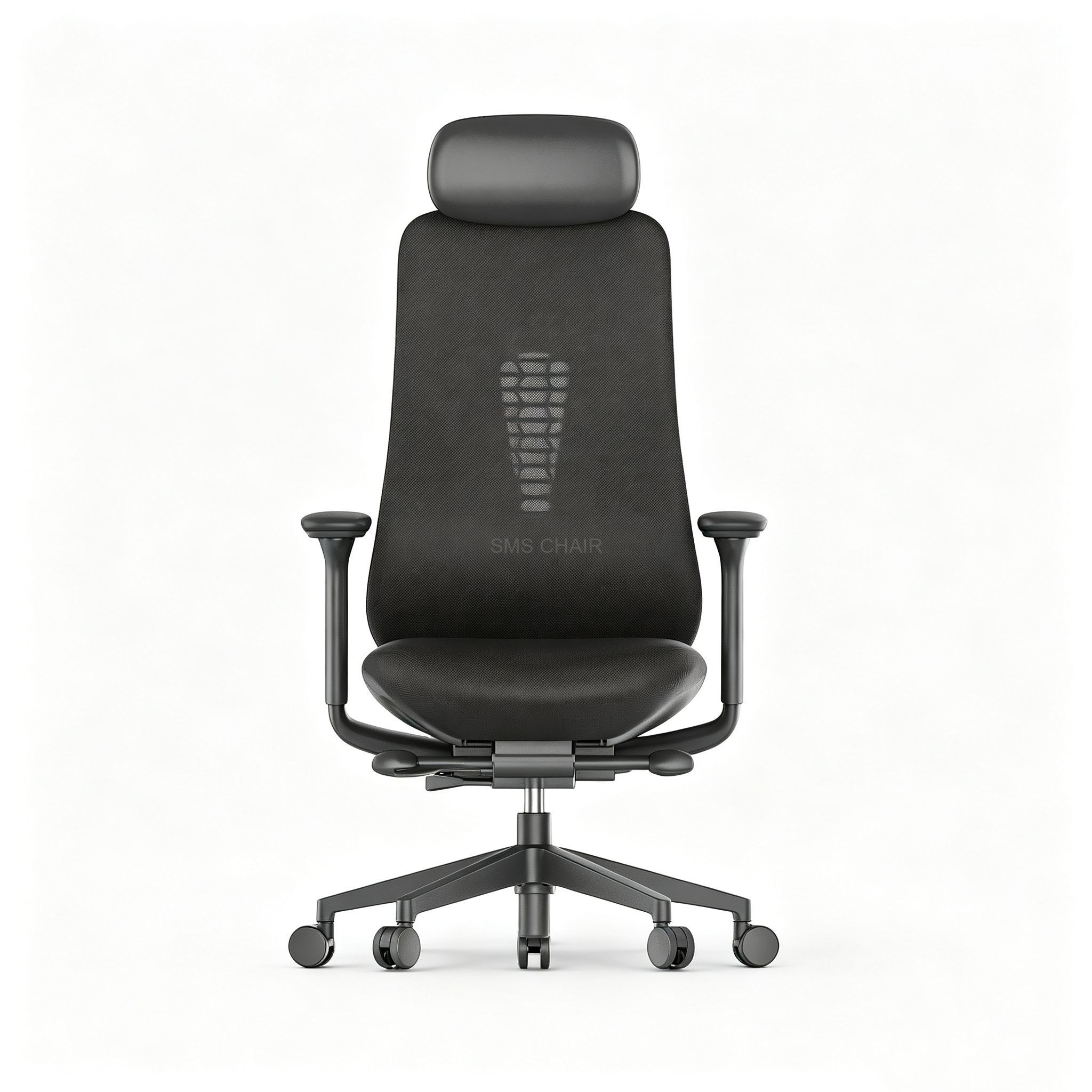Executive Modern High Back Swivel Mesh Ergonomic Office Chair with Adjustable Lumbar Support