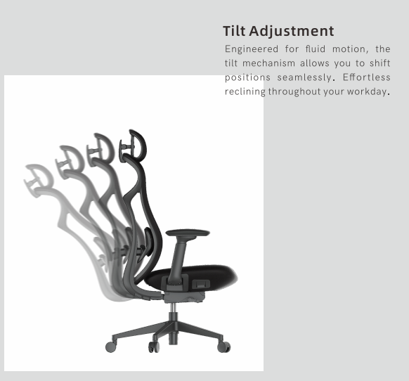 Lockable Backrest Recline