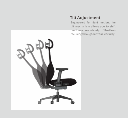 Lockable Backrest Recline