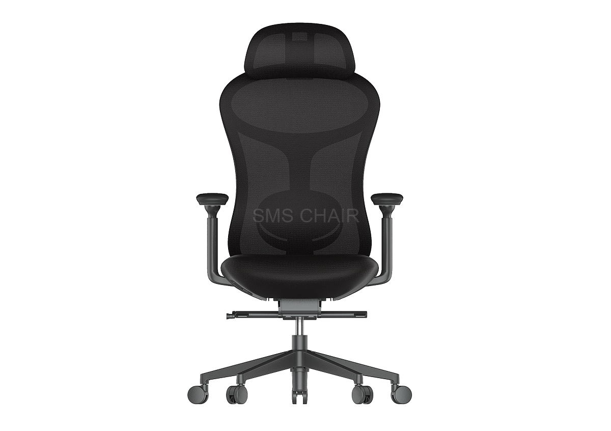 High Back Full Mesh Ergonomic Chair with Adjustable Lumbar Support & 3D Headrest