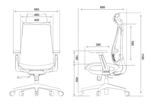 Foshan Made High End Executive Manager Office Chair for CEO